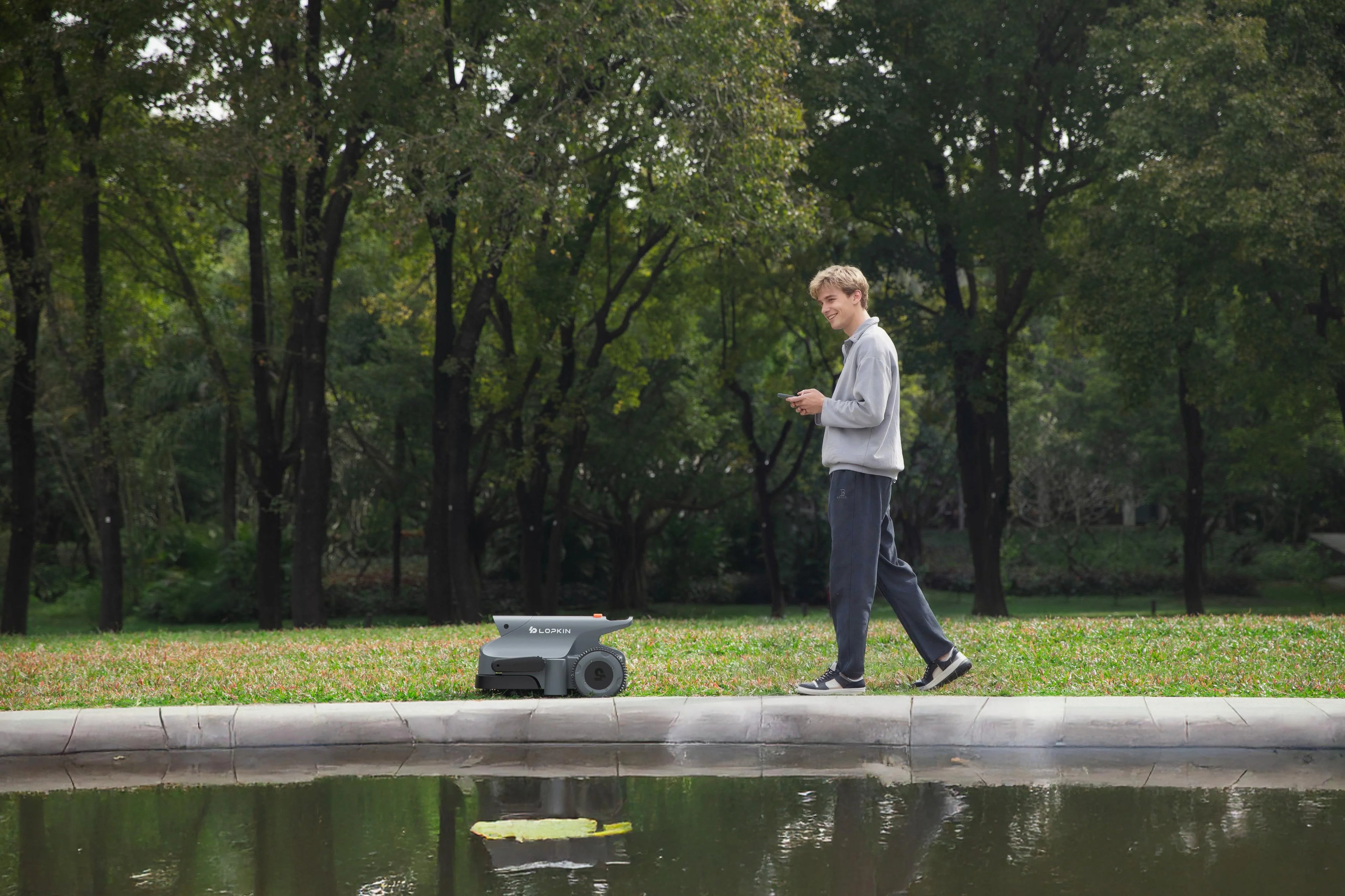 Robots As A Service - Lopkin L robotic Lawn Mower