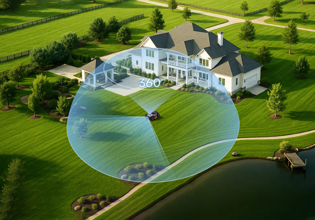 NexLawn VIDAR AWD Series Robotic Lawn Mower---3000 AWD