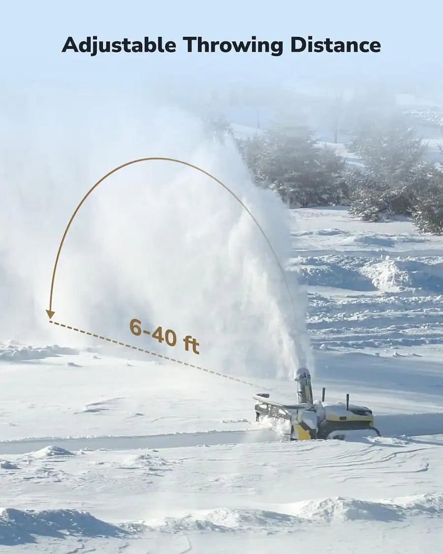 Robots As A Service YARBO - Snow Blower Robot