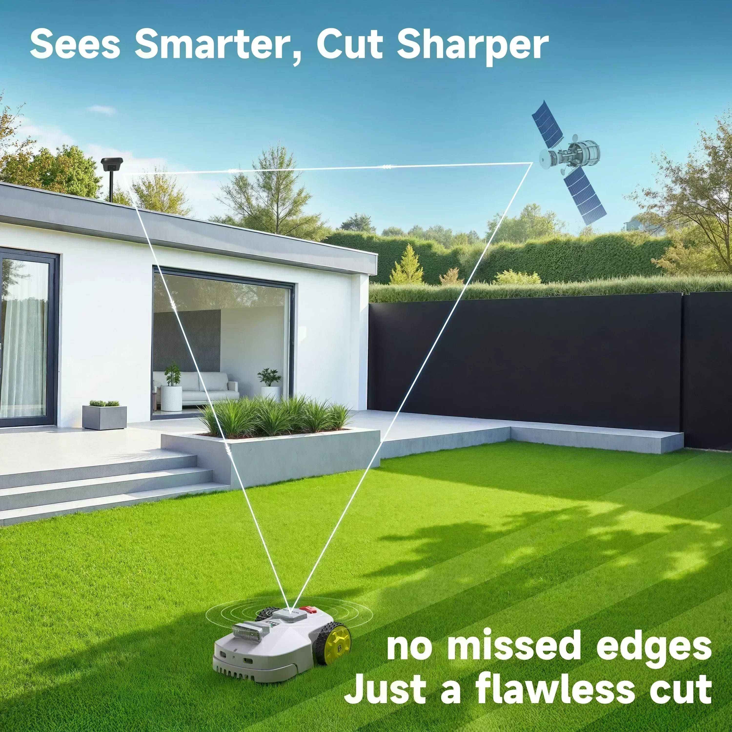 Robots As A Service - BESTMOW Robotic Lawn Mower - Boston