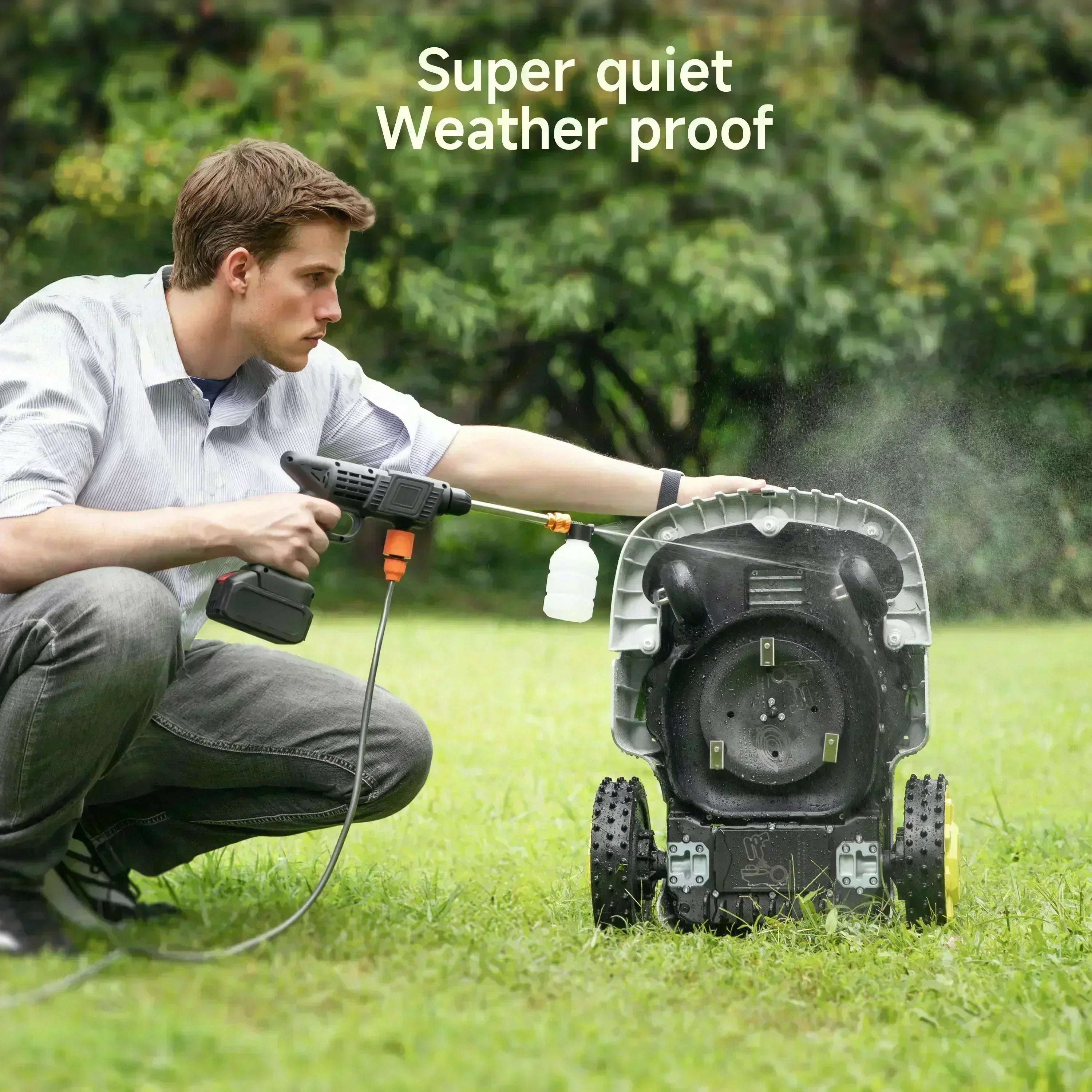 Robots As A Service - BESTMOW Robotic Lawn Mower - Boston