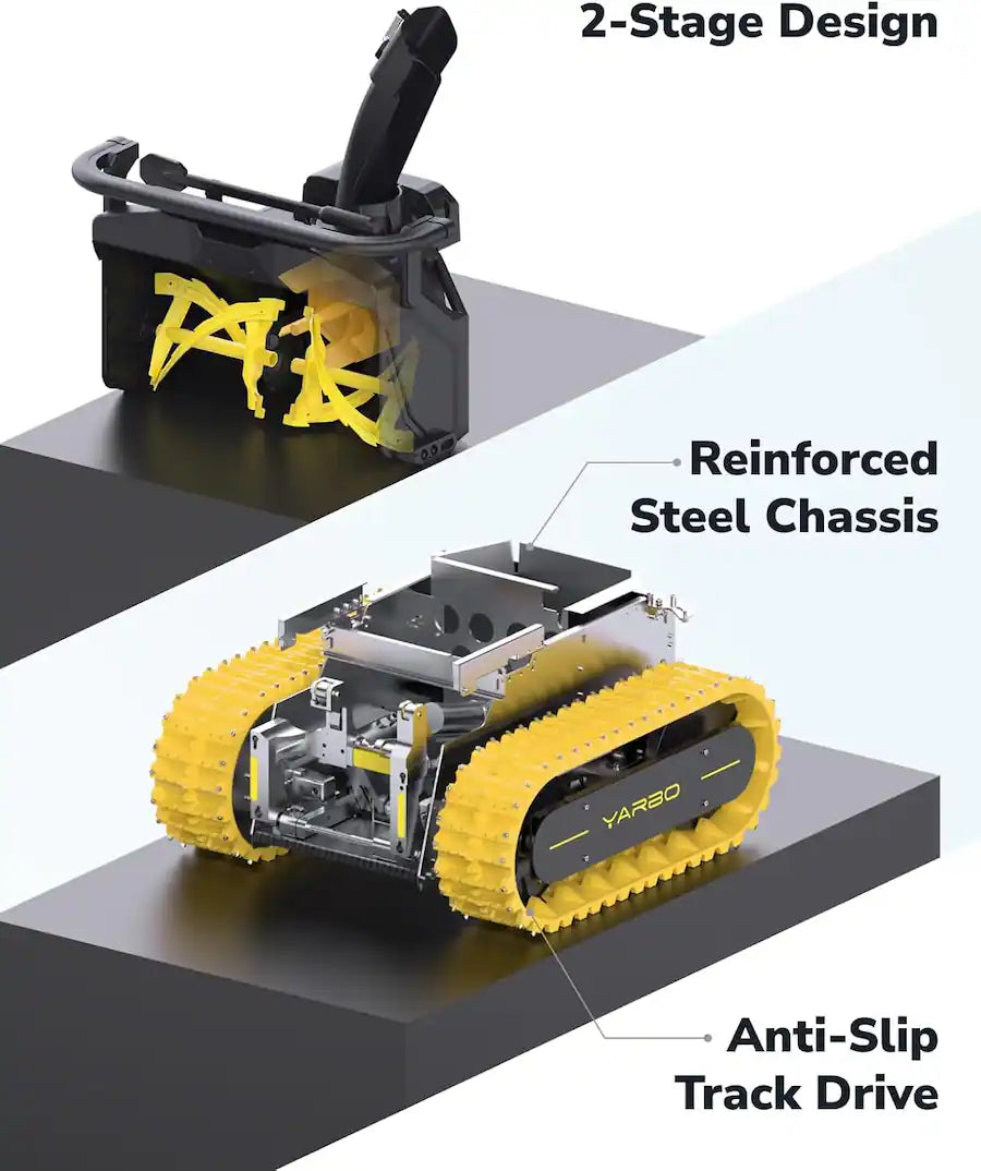 Robots As A Service YARBO - Snow Blower Robot
